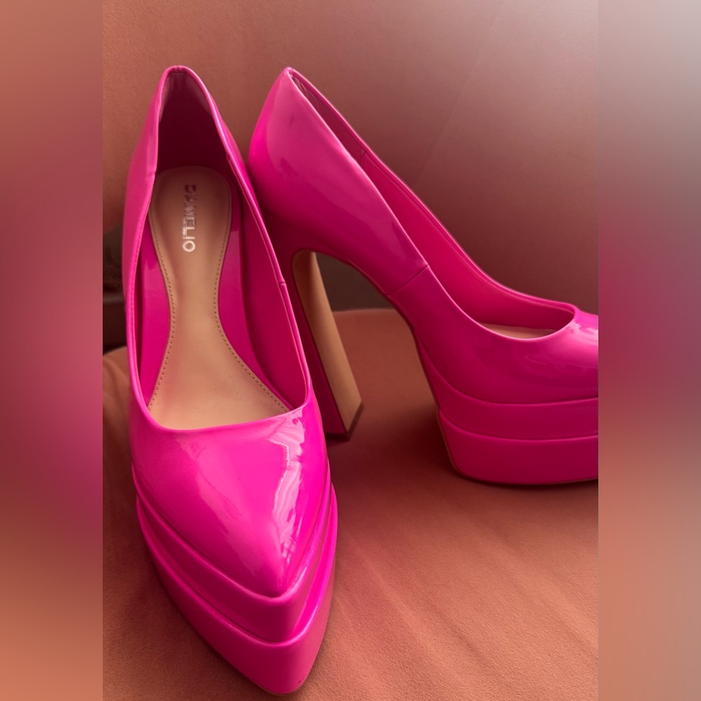 Barbie Heels! These are statement heels very tall! Perfect for a fun night out!